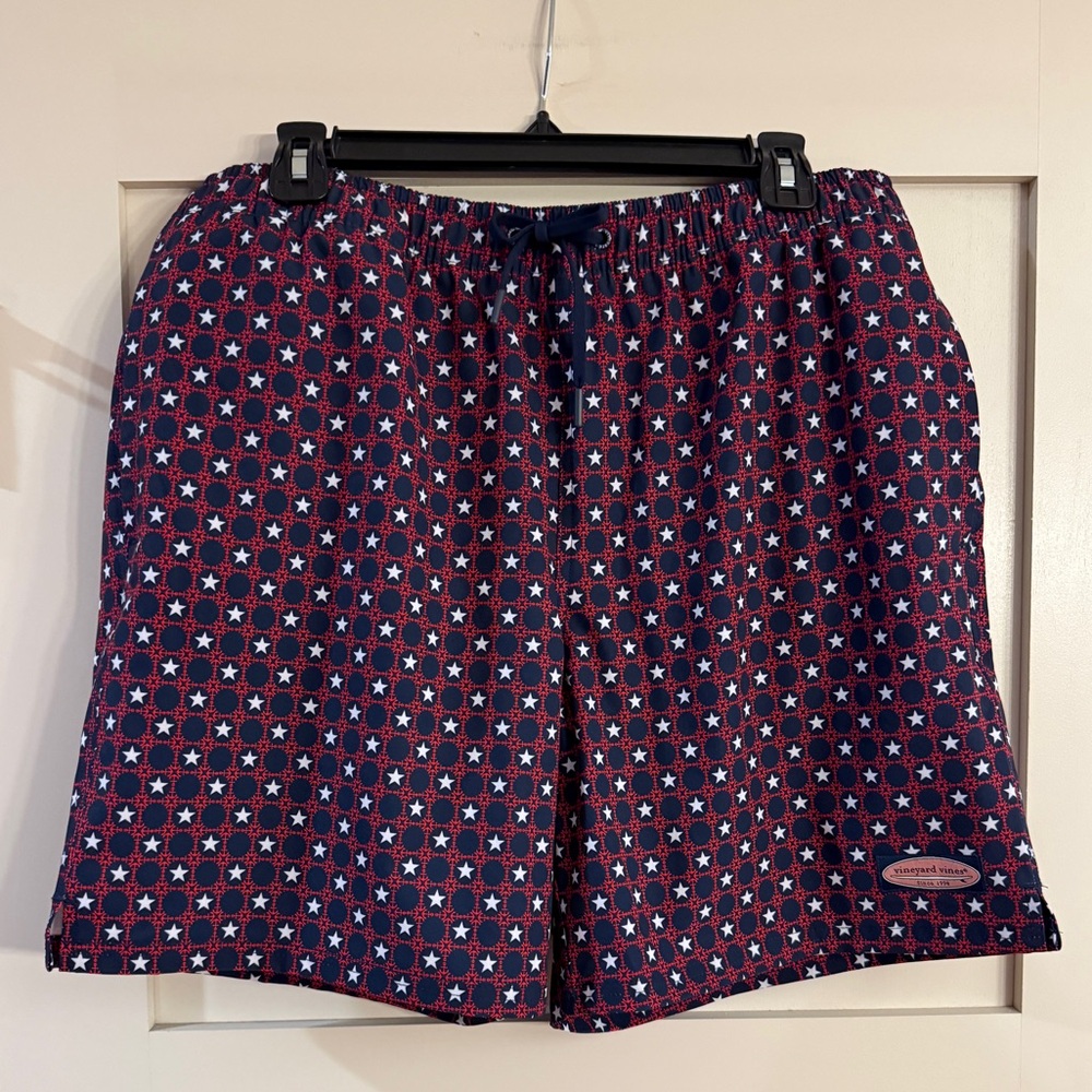Vineyard Vines Red and Blue Star Swimsuit